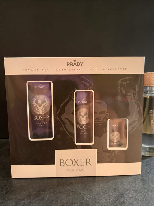 Coffret homme Boxer parfum inspiration Invictus