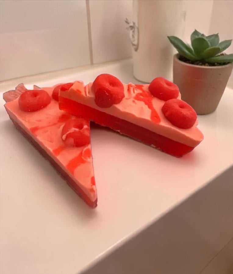 Savon exfoliant façon tarte
