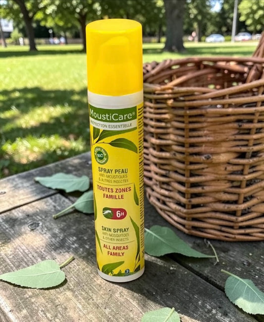 Spray peau Famille anti moustique et autres insectes
