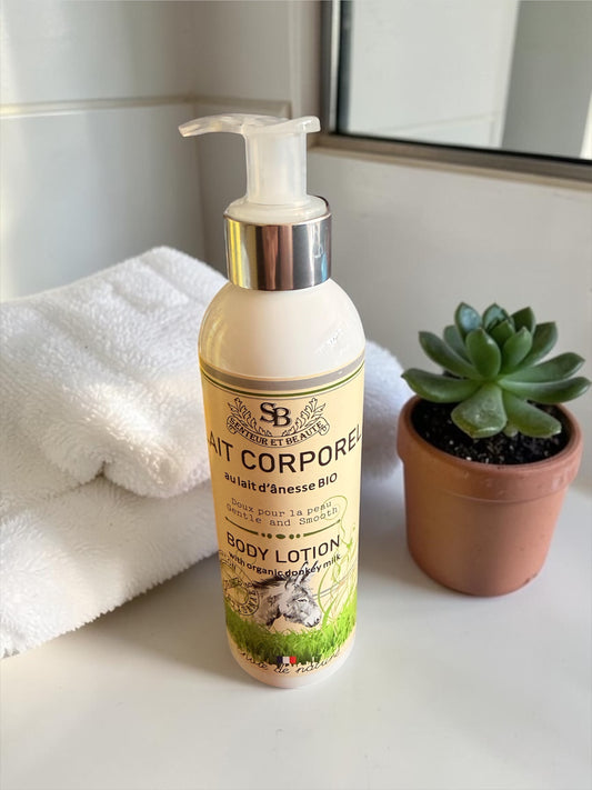 Lotion corporelle au lait d’ânesse