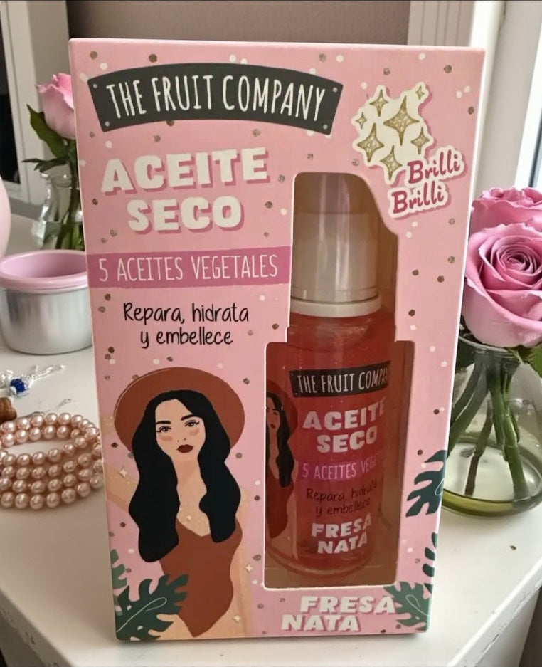 Huile sèche pailletée ✨
