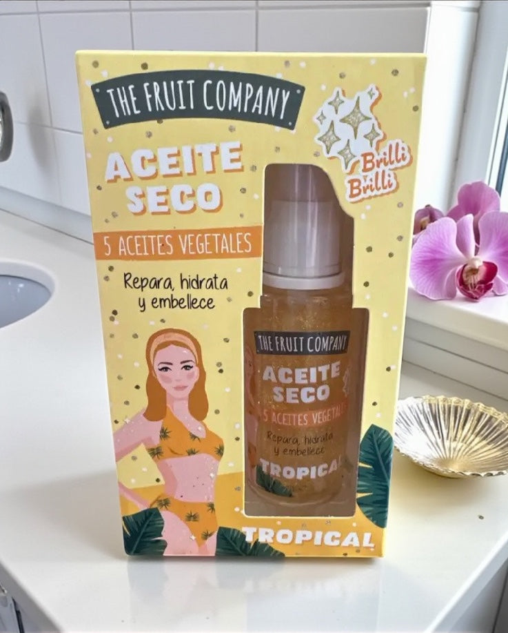 Huile sèche pailletée ✨