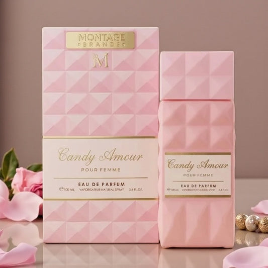 Eau de parfum Candy Amour rose 100 ml inspiration Prada Candy