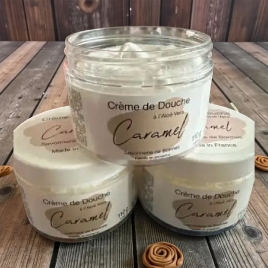 Crème de douche aloe vera Caramel