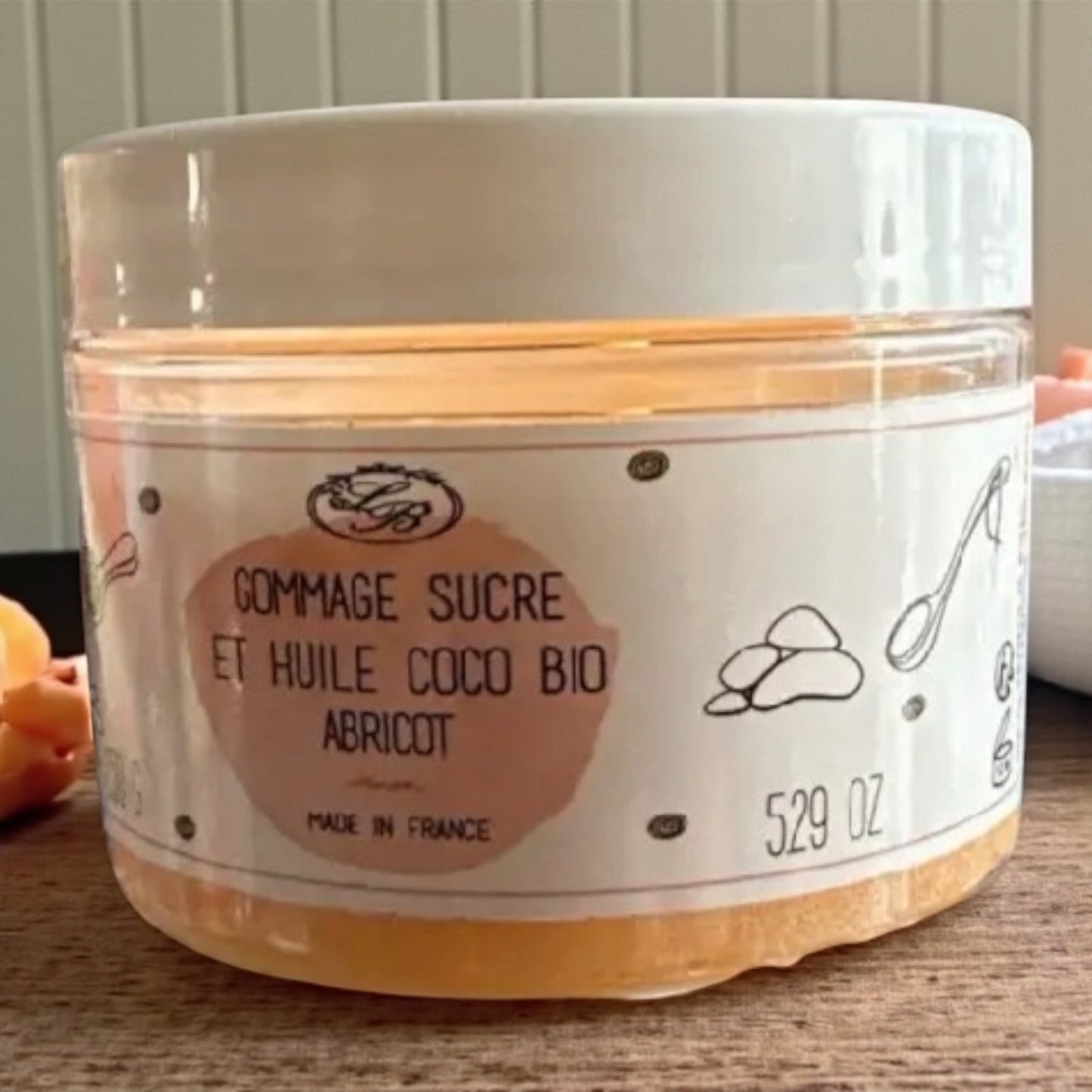 Gommage au sucre a l huile de coco bio