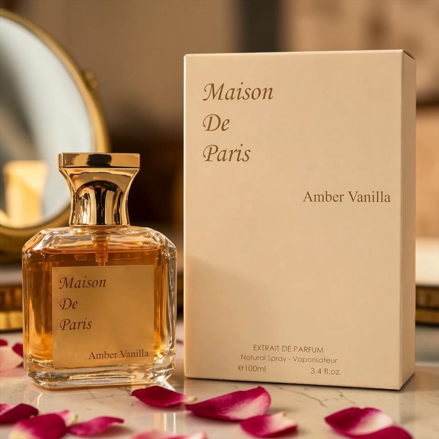 Extrait de parfum Amber Vanilla inspiration Libre intense YSL