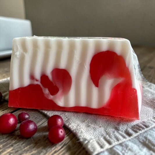 Tranche de savon Cranberry