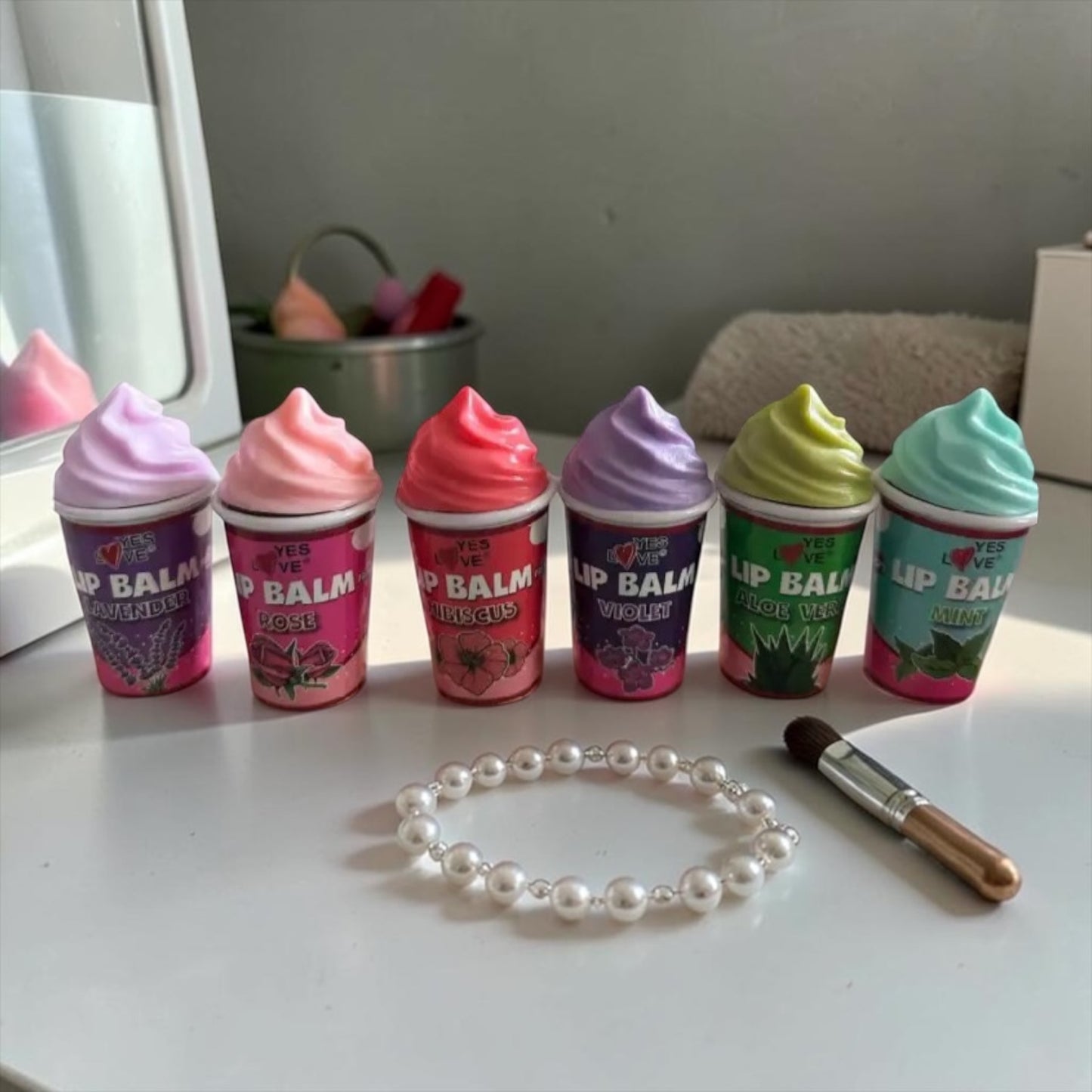 Baume à lèvres crème glacée 🍦