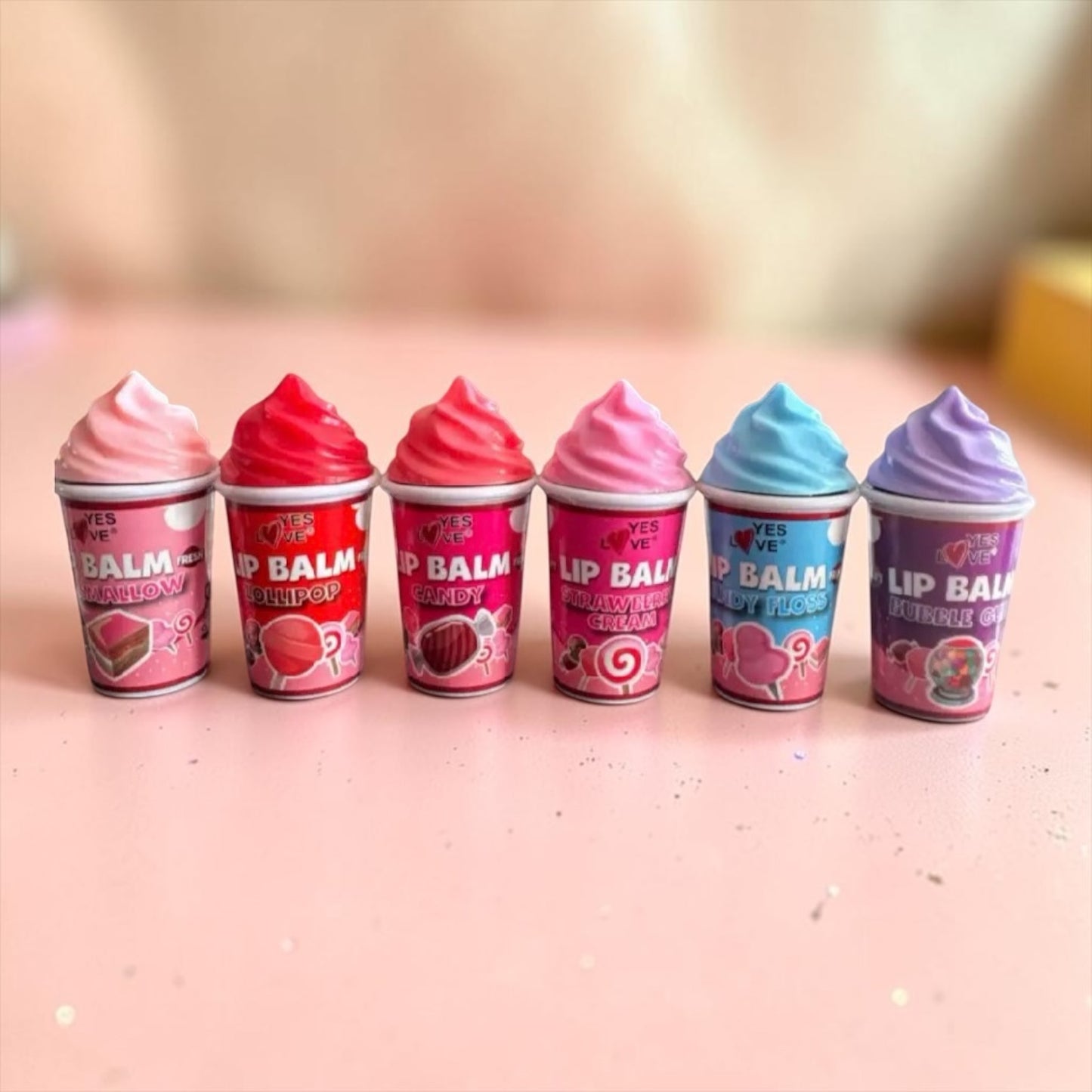 Baume à lèvres crème glacée 🍦