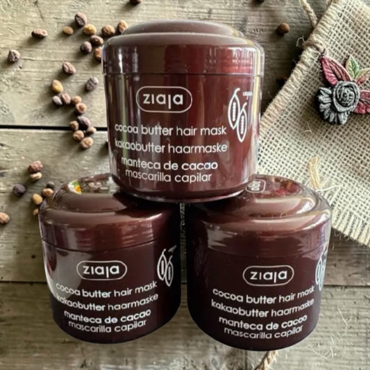 Masque Cheveux Réparateur au Beurre de Cacao