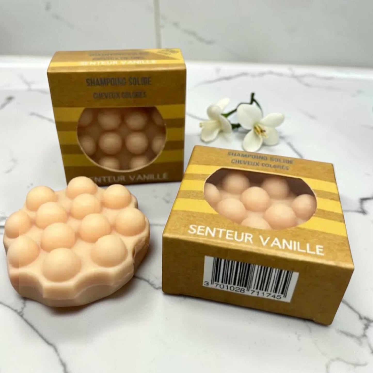 Shampoing solide au choix