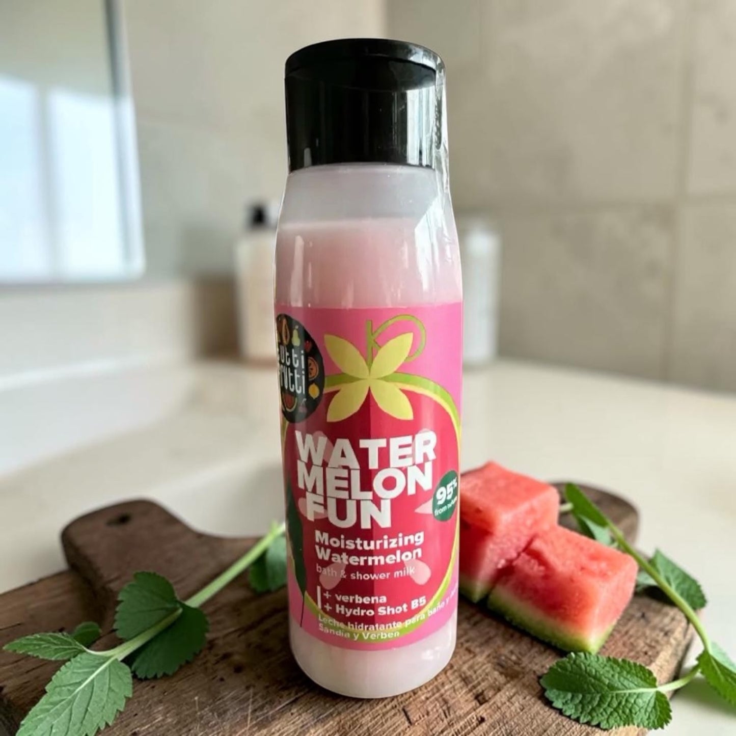 Gel douche aux fruits au choix