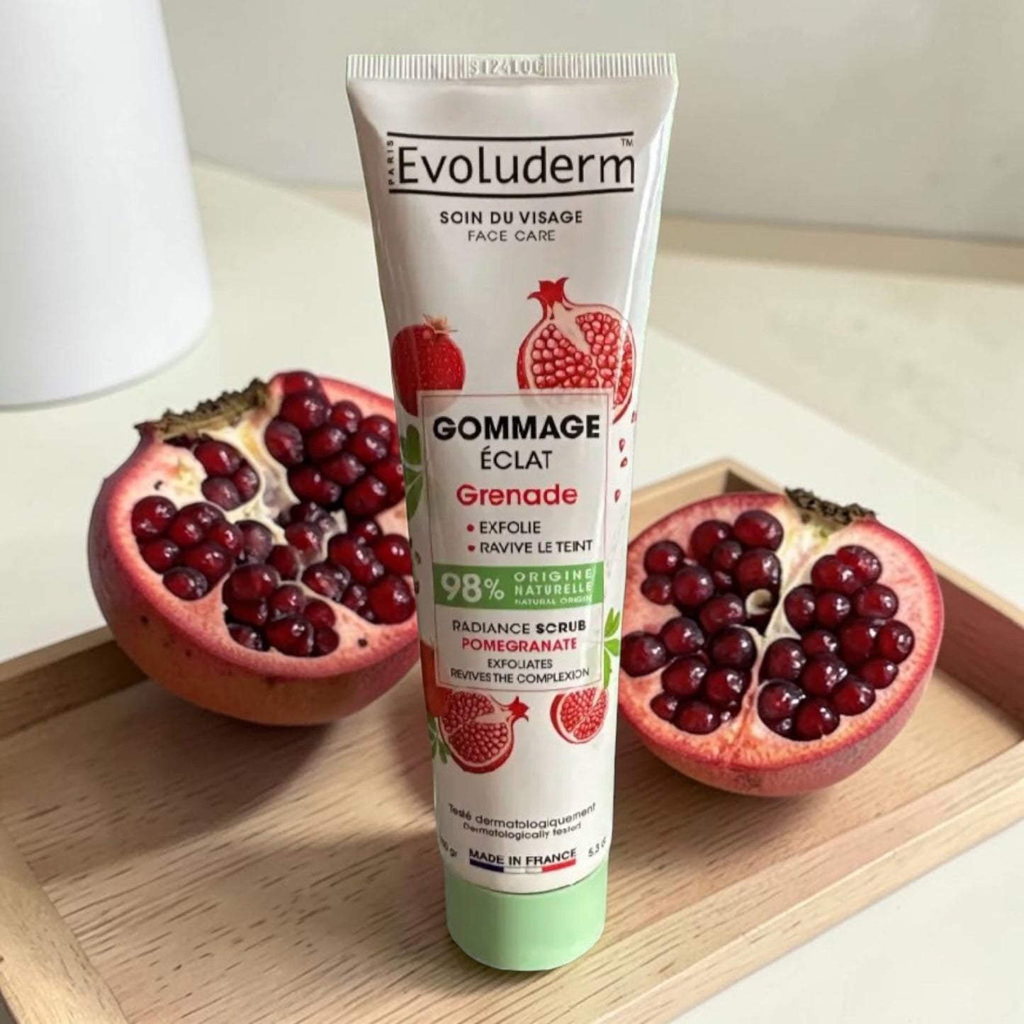 Gommage visage fruité au choix Evoluderm