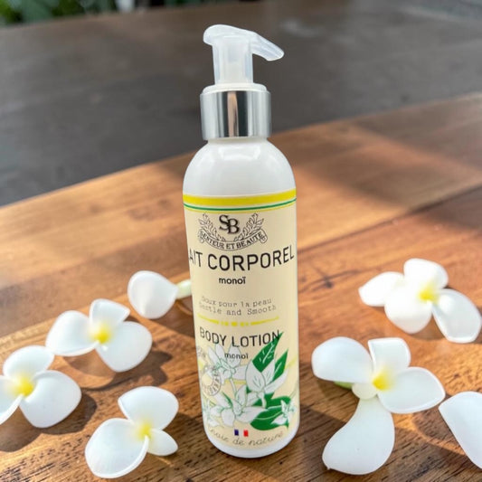 Lait corps parfum Monoï