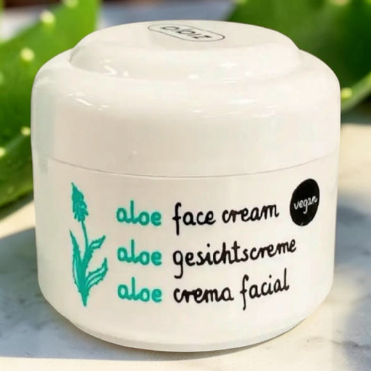 Crème visage hydratante à l’aloe vera