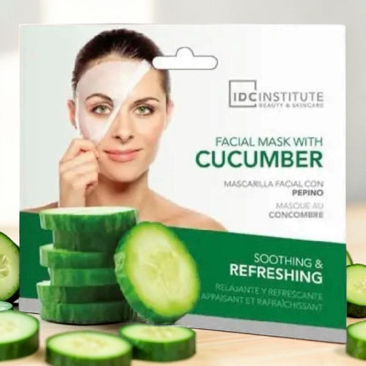Masque facial avec concombre - Purifiant