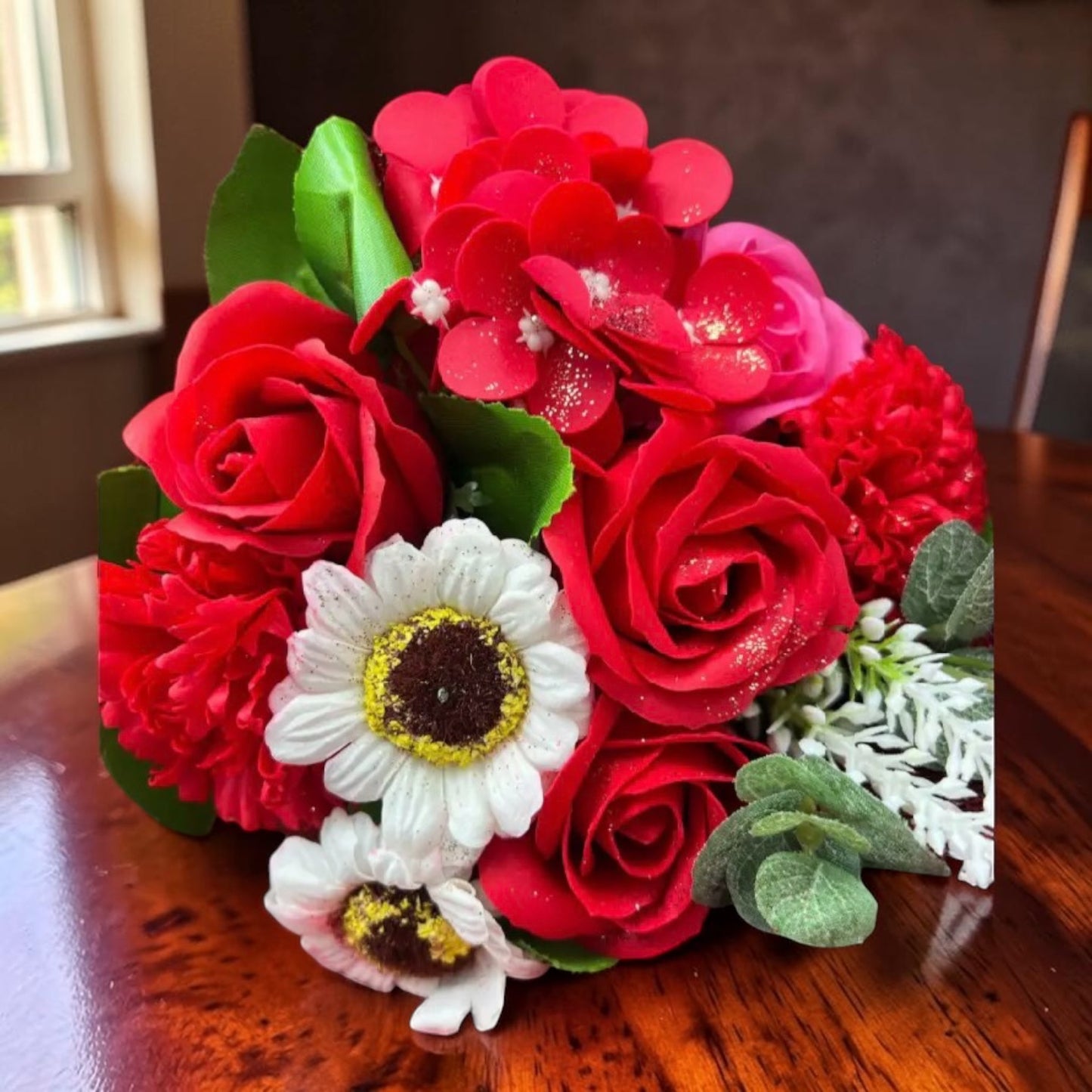 Bouquet en pétales de savon À LA FOLIE
