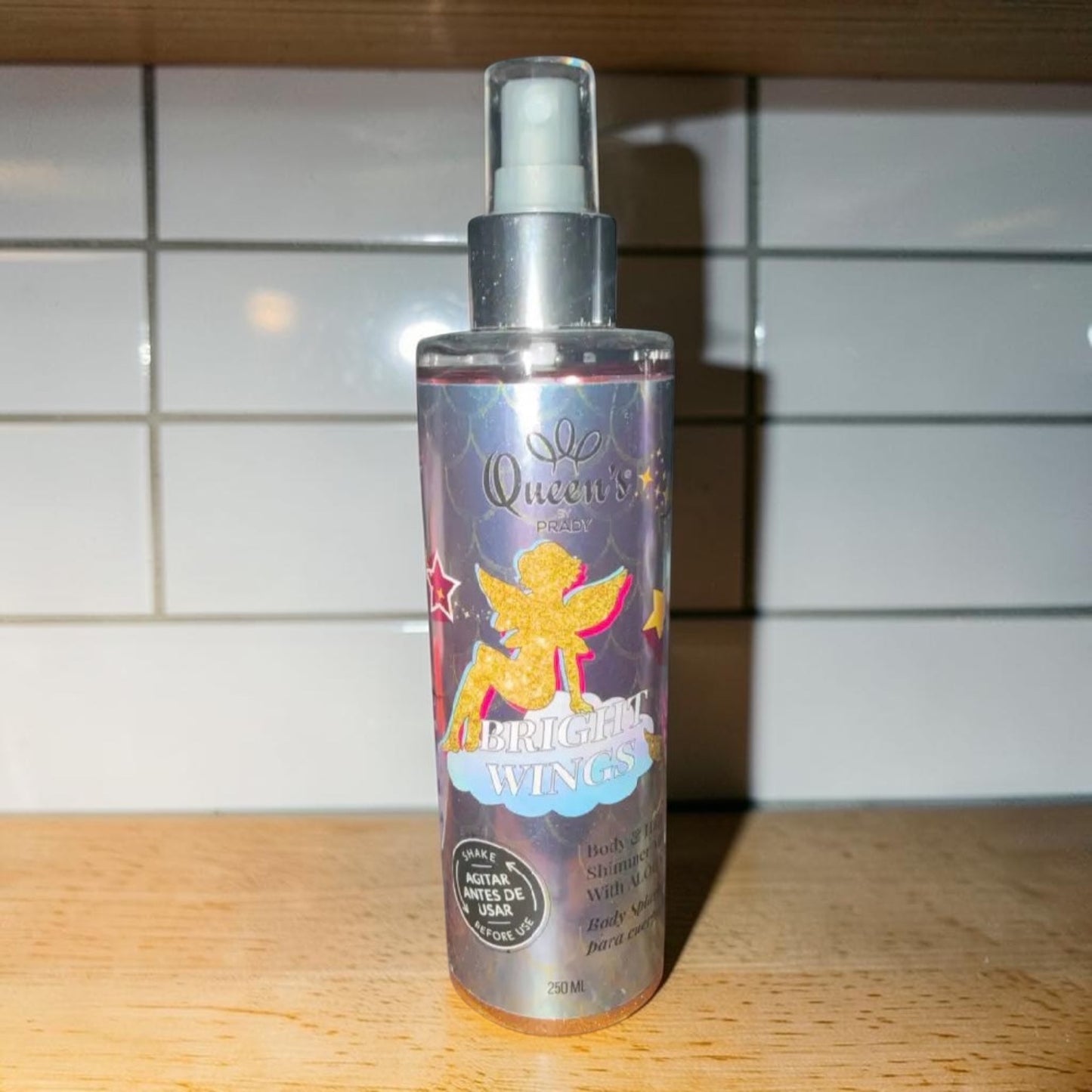 Brume paillettes à l aloe Vera
