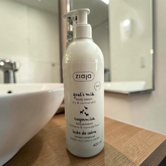 Lotion corps lait de chèvre Ziaja