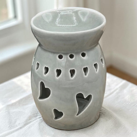 Brûleur gris coeur