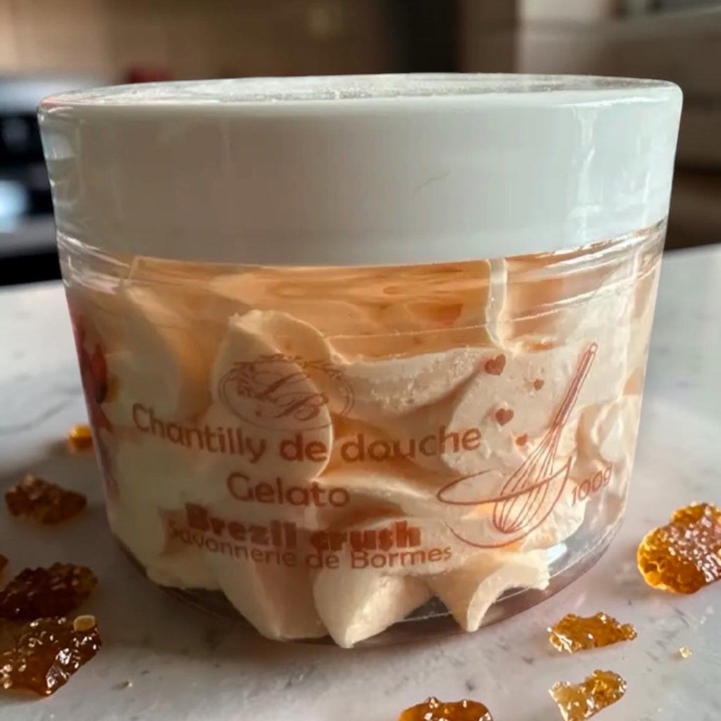 Chantilly de douche 100 g au choix