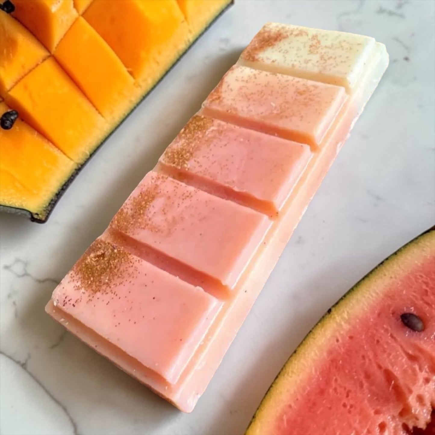 Gros fondant de cire à casser de 50 g environs parfum au choix