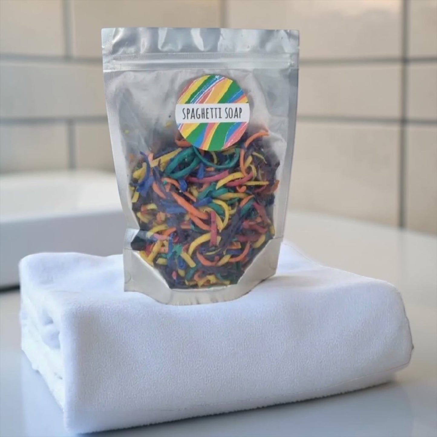 Savon 🧼 spaghettis sachet de 200 g
