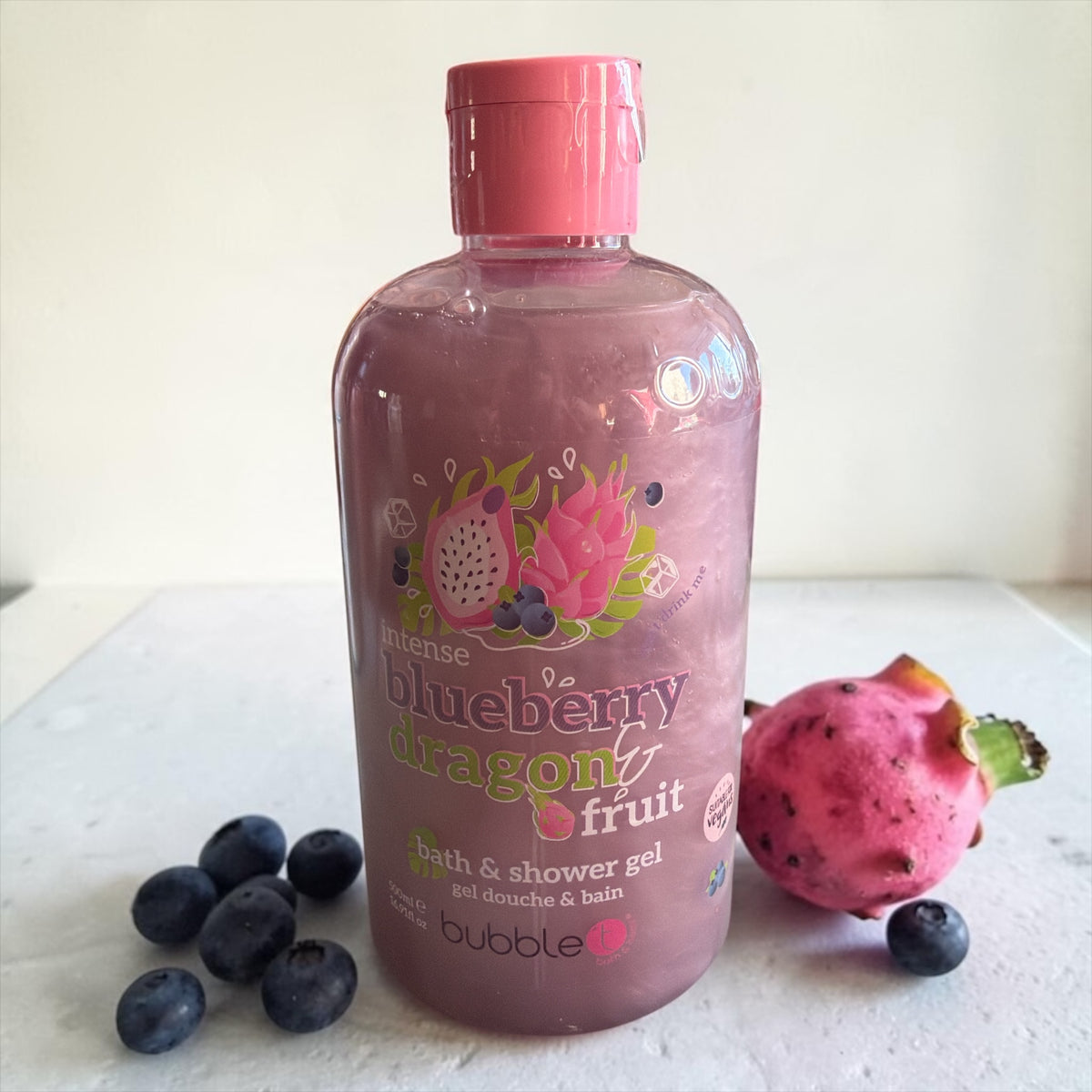 Gros gel douche 2 en 1 (500 ml ) fruité et gourmand