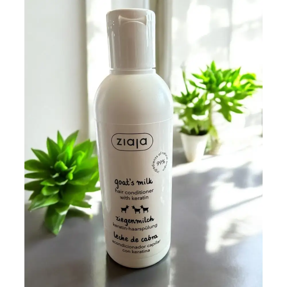 Après-shampoing fortifiant - Kératine et lait de chèvre 🐐 Ziaja - Lait de chevre