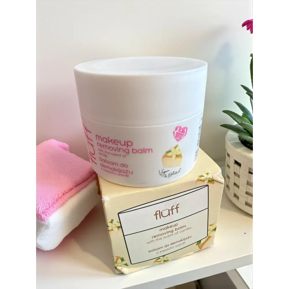 Baume Démaquillant Framboise-et Amande Fluff - Vanille - Visage