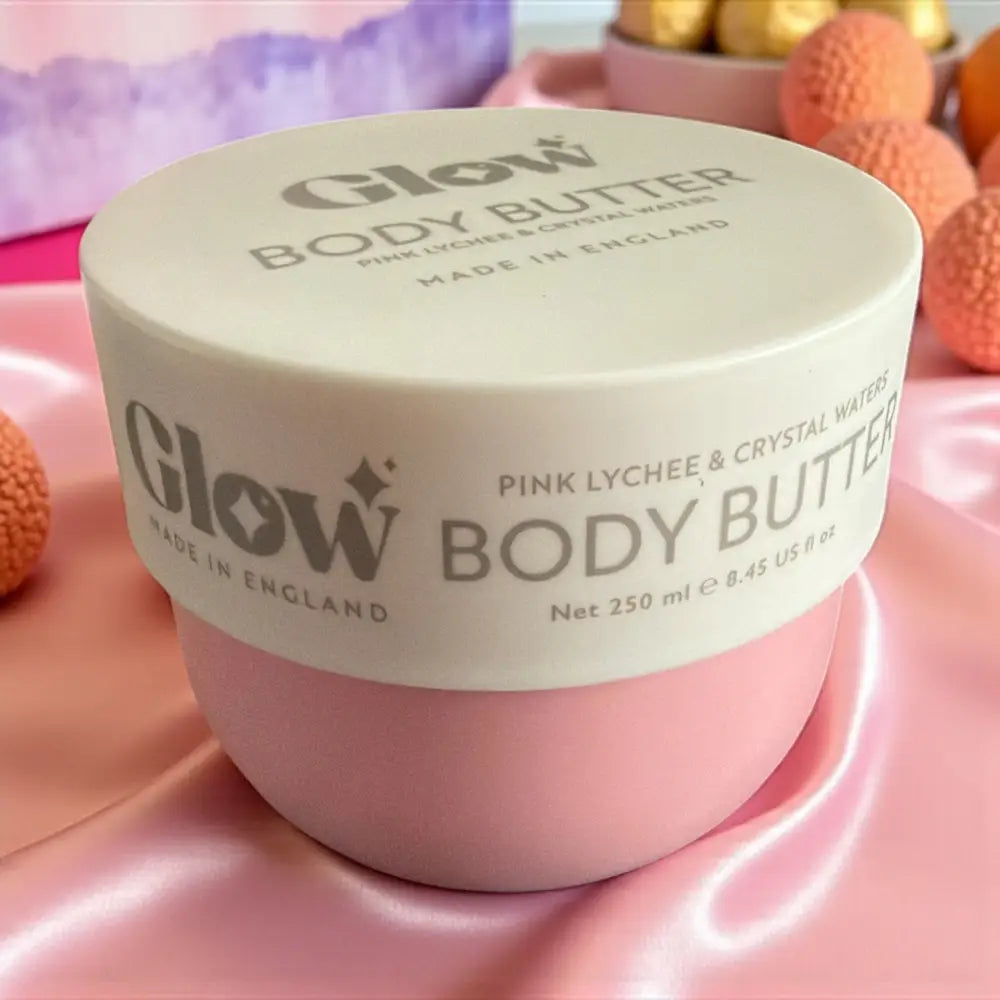 Beurre Corporel Glow - Le glow rose Litchis rose - Crème hydratante corps