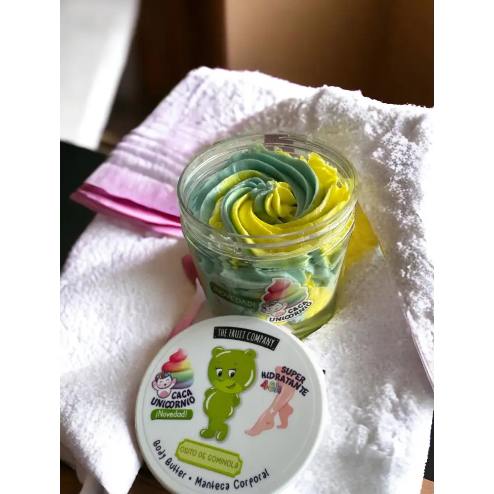 Beurre corporelle chantilly parfum au choix - Ourson à la gomme - Crème hydratante corps