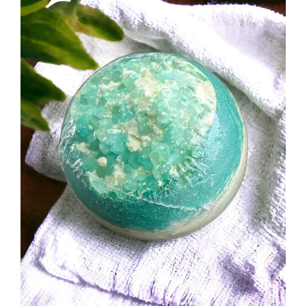 Bombe de bain avec sels de bain parfum au choix - Bombe de bain