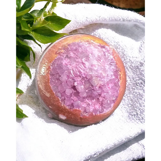 Bombe de bain avec sels de bain parfum au choix - Bombe de bain