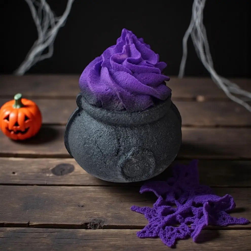 Bombe de bain chaudron 🧙 265g - Bombe de bain
