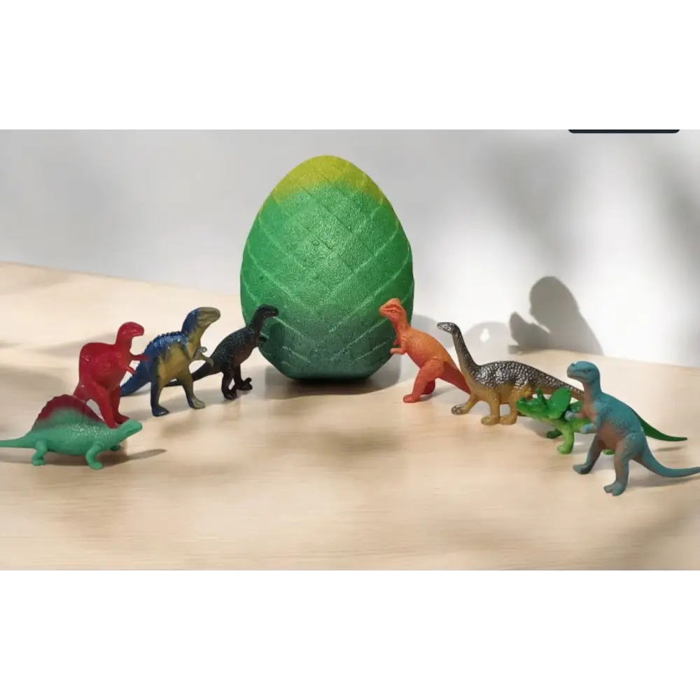 Bombe de bain demi œuf Dino 🦖 avec jouet - Bombe de bain