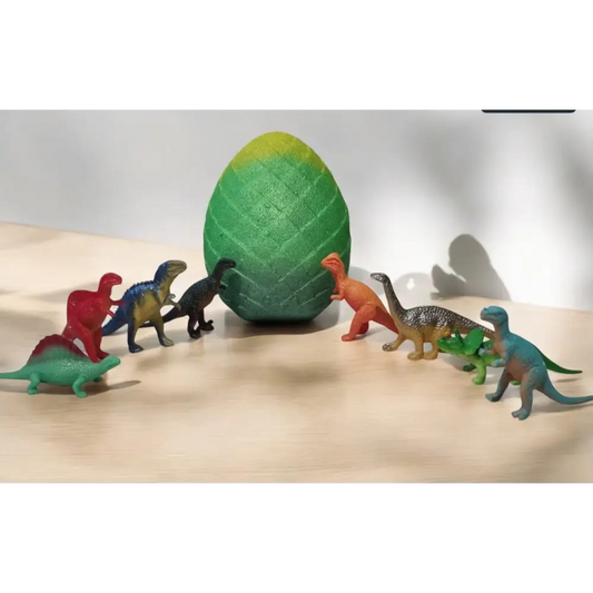 Bombe de bain demi œuf Dino 🦖 avec jouet - Bombe de bain