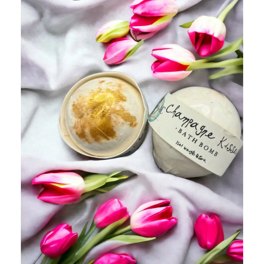 Bombe de bain parfum au choix - Champagne kiss - Bombe de bain