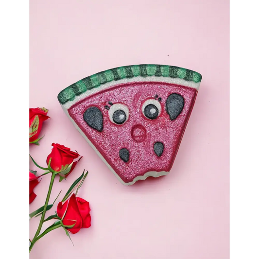 Bombe de bain tranche de pastèque 🍉 kawaï - Bombe de bain