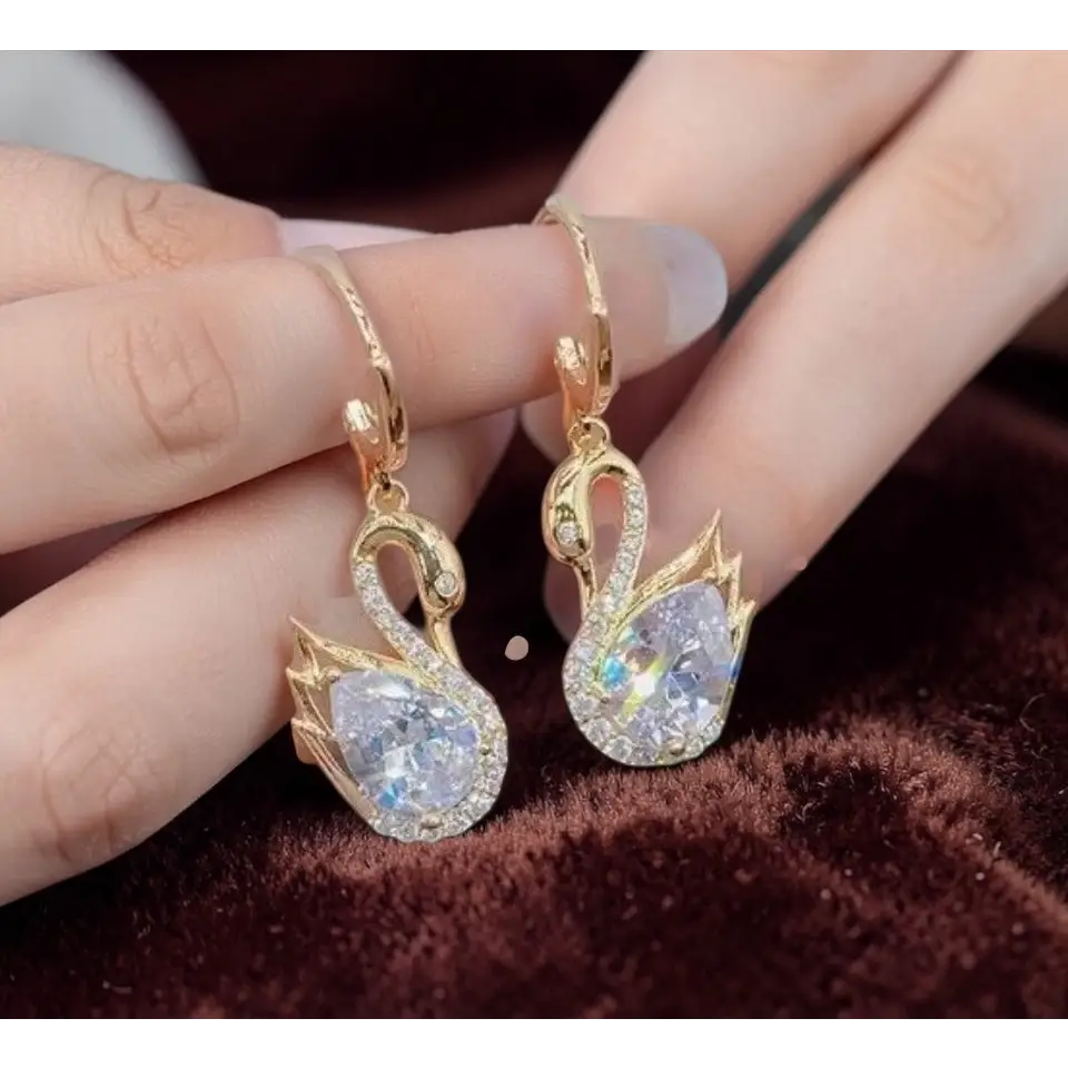 Boucles d oreilles Cygnes 🦢 - Bijoux
