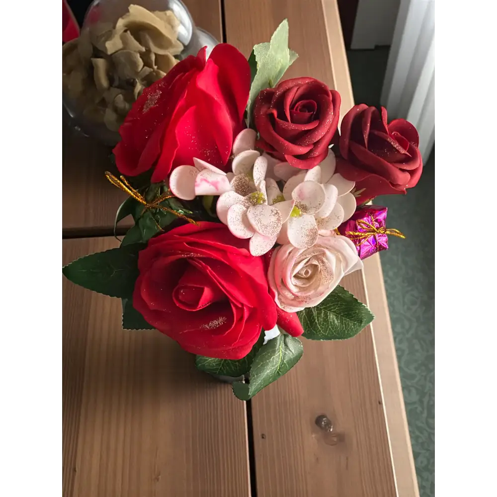 Bouquet Magie de Noël 🎄 - Fleur en petales de savon