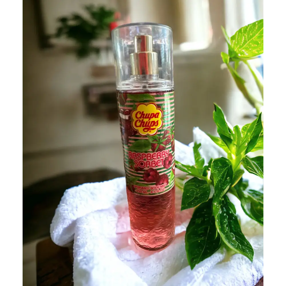 Brume corps et cheveux Chupa Chups Dubaï. Parfum au choix - Sorbet framboise - Brume