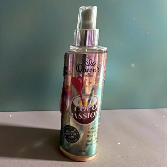 Brume paillettes à l aloe Vera - Brume