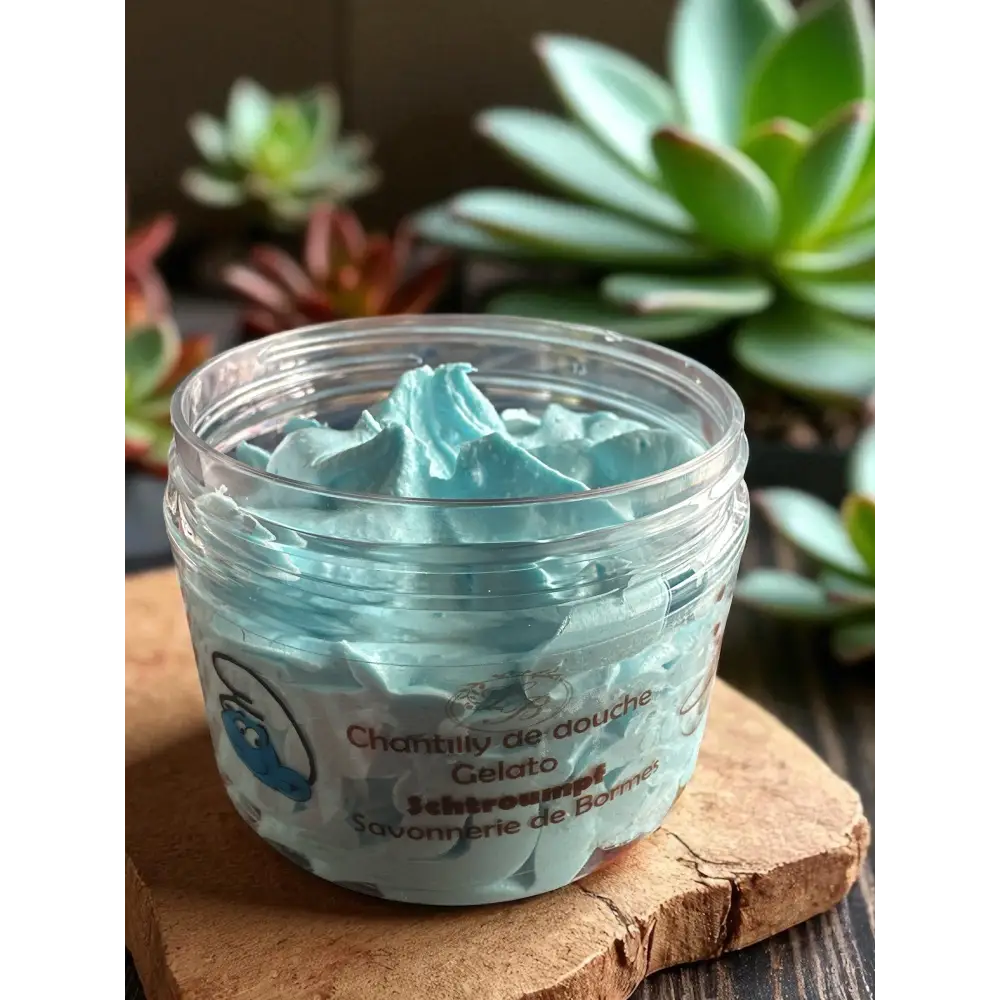 Chantilly de douche 100 g au choix Bonbon Schtroumpfs Chantilly de douche