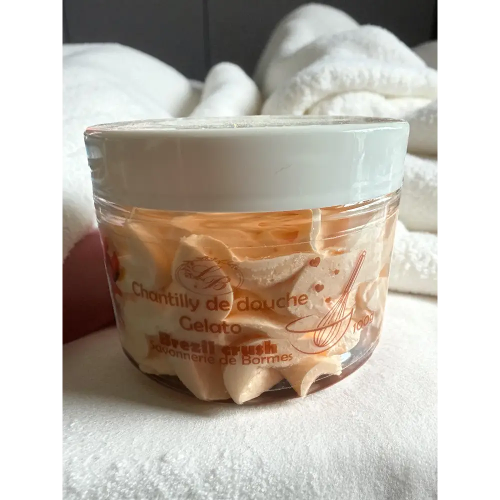 Chantilly de douche 100 g au choix Brezil Crush (caramel et noix de macadamia) Chantilly de douche
