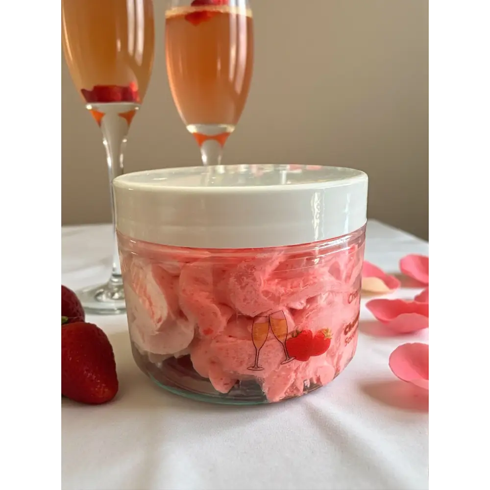 Chantilly de douche 100 g au choix - Champagne fraise - Chantilly de douche