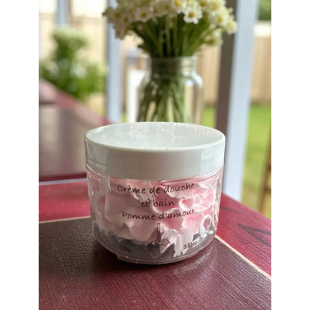 Chantilly de douche 100 g au choix Pomme d amour Chantilly de douche