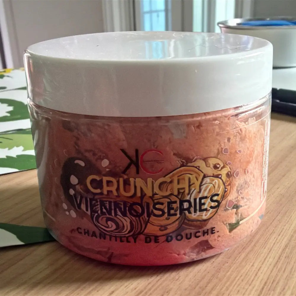 Chantilly de douche (gel douche fouetté) 100 g au choix - Crunchy viennoiserie - Chantilly de douche
