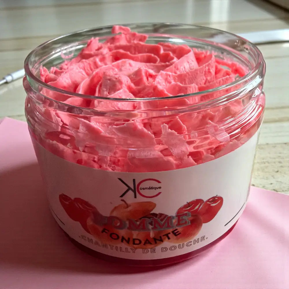 Chantilly de douche (gel douche fouetté) 100 g au choix - Pomme fondante - Chantilly de douche