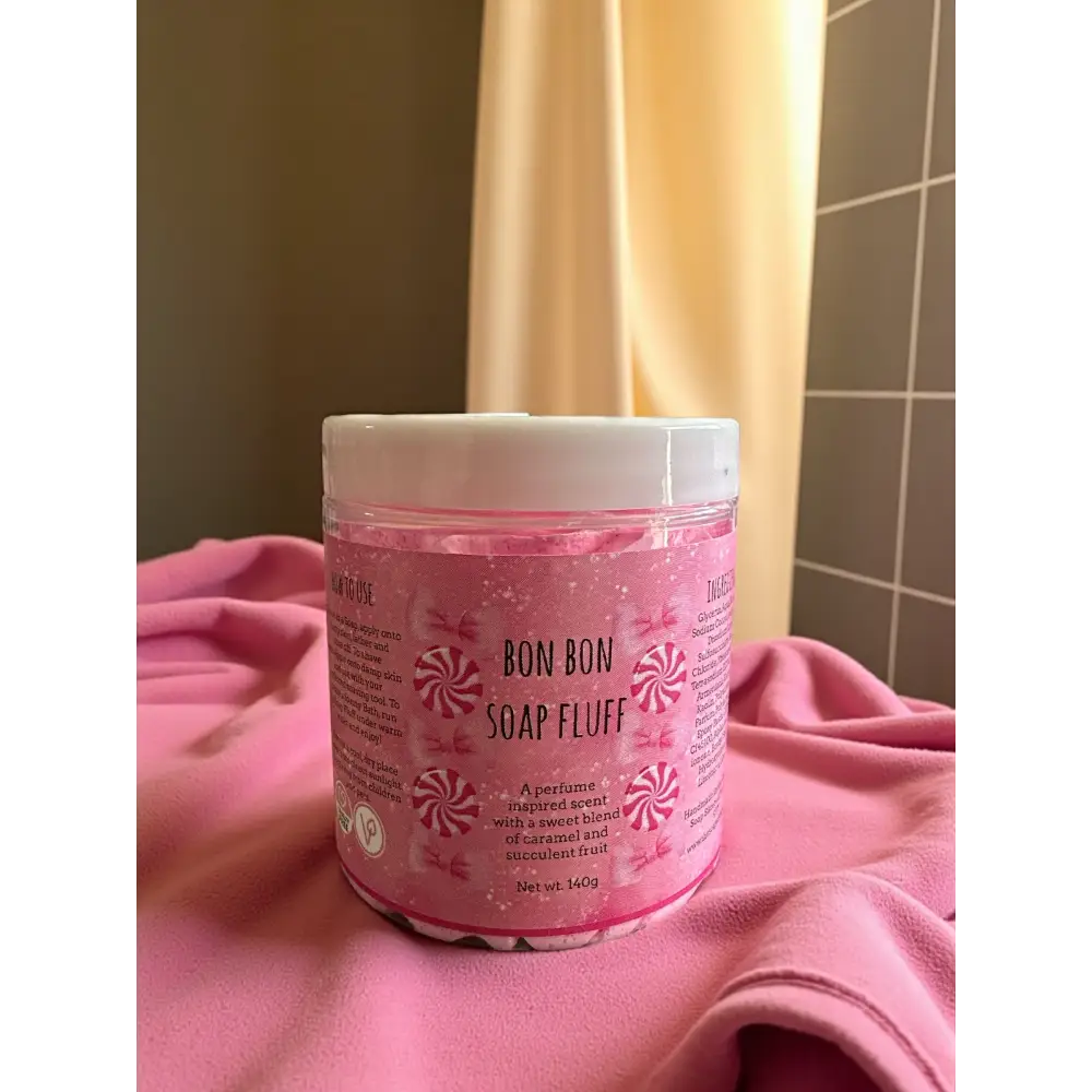 chantilly de savon douche et bain parfum au choix 180g - Dupe Bon Bon - Chantilly de douche